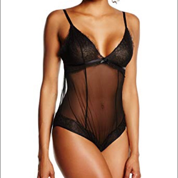 Maidenform unlined lace & mesh teddy - Picture 1 of 8